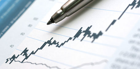 Photo of graphs and chart