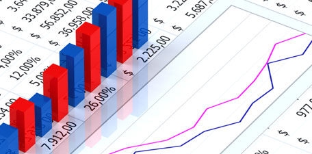 Photo of graphs and chart